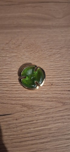 Broche trèfle daum - daum, argent