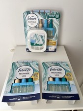 Febreze Diffuseur Electrique + 3 Recharges Linge Frais Neuf
