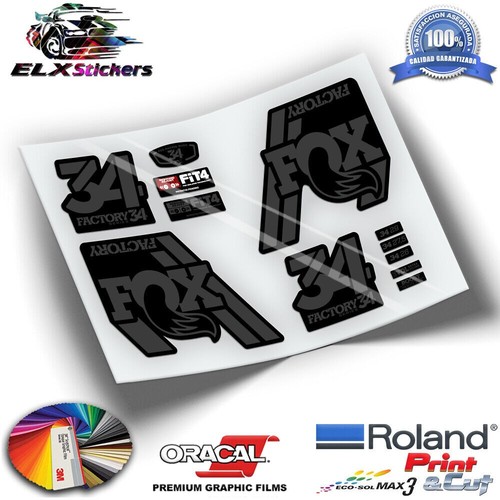 Autocollants fox fourche - fox,