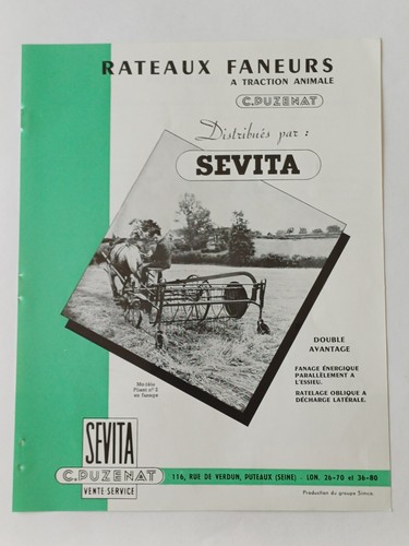 Prospectus années 50 - prospectus,