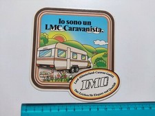 Autocollant LMC Lord Munsterland Caravane Sticker Vintage Années 80 Original