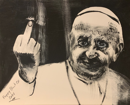 Pape françois œuvre - pape,