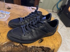 NEUF CHAUSSURES DIOR HOMME BASKETS B18  42 CUIR SNEAKERS SHOES 1050€