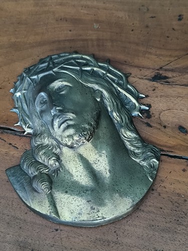 Ancienne sculpture laiton - sculpture,