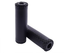 Poignées Retro cuir noir