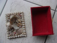Boite à Bijoux ancienne en Coquillage Améli