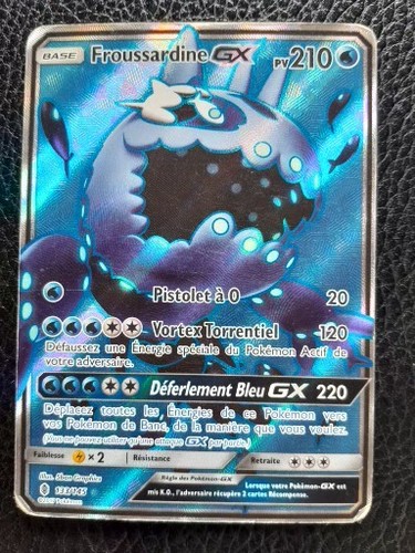 Carte pokémon froussardine - carte, :