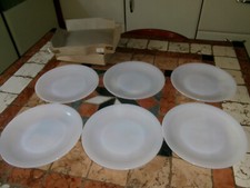 LOT DE 6 ASSIETTES PLATES