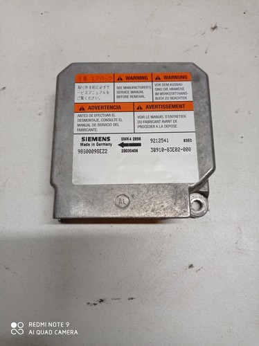 Calculateur centrale airbag - calculateur,