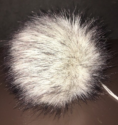 Pompon fourrure loup - fourrure,,