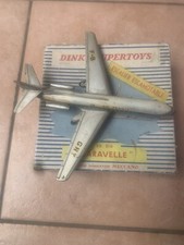 Dinky Super tous avion Caravelle S.E. 210 Réf:60 F Air France avec boite
