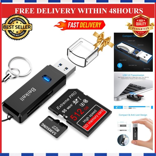 Lecteur carte usb 0 - 3.0, sd