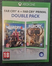 Jeux Xbox double pack Farcry 4 et Far Cry primal complet PAL