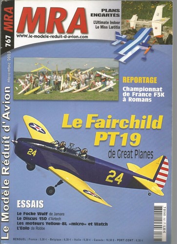 Mra 767 firchild pt19 de - mra,