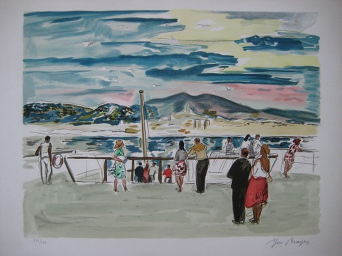 Brayer yves lithographie - yves,