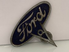 Badge Calandre Insigne Mascotte en Aluminium FORD V8