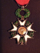 très belle légion d'honneur bijoutier officier III Rep. Or (?) et vermeil (?)
