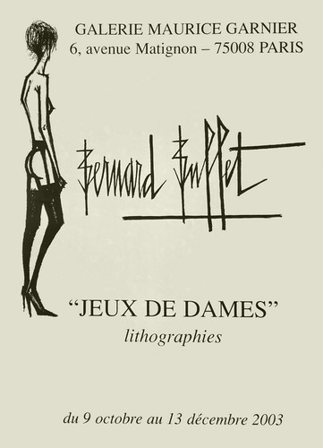 Bernard buffet affiches 2003 - affiches,
