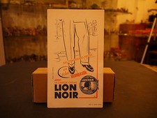 BUVARD CIRAGE CRÈME LION NOIR