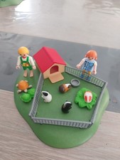 Ferme playmobil enclos - playmobil, des