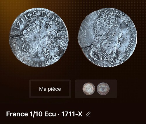 Monnaie royale argent - monnaie,