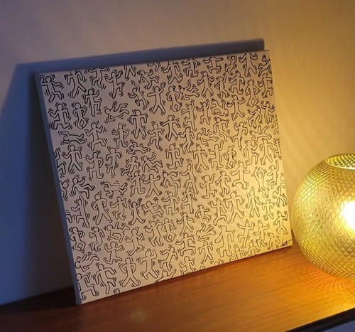 Tableau art noir blanc - tableau,