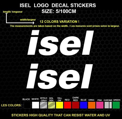 Isel logo autocollant - 2,