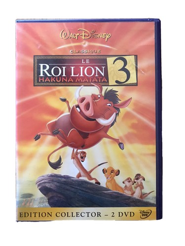 Dvd disney roi lion 3 - dvd,