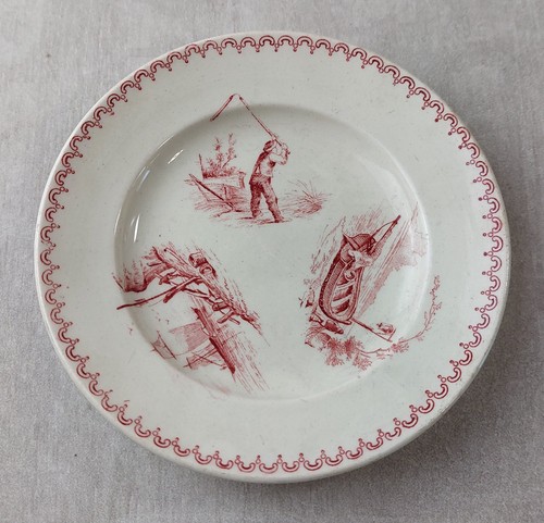 Ancien plat dinette décor - plat,