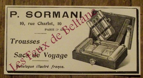 Publicité ancienne trousses - ancienne,