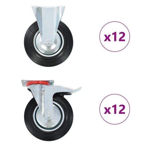 Roulettes pcs 200 mm - 200,