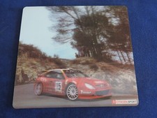 tapis de souris lenticulaire automobile citroen sport xsara S Loeb