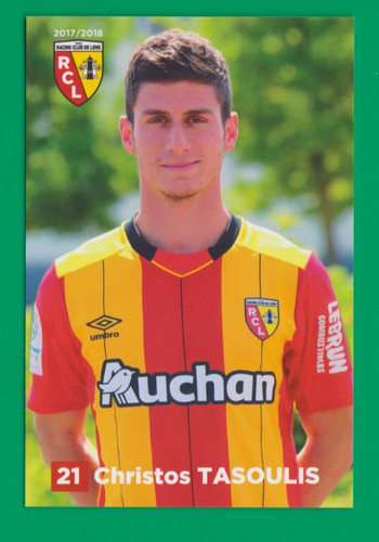 Football carte joueur christos - football,