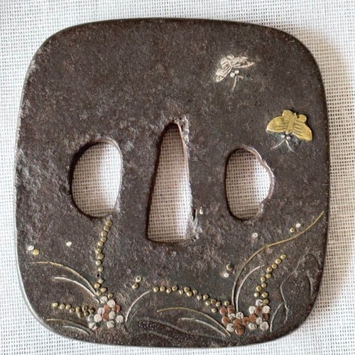 Samouraï katana tsuba - samouraï,