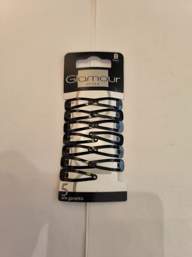 Barrettes cheveux noir - barrettes,
