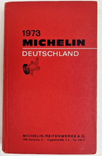 Guide MICHELIN rouge DEUTSCHLAND ALLEMAGNE 1973