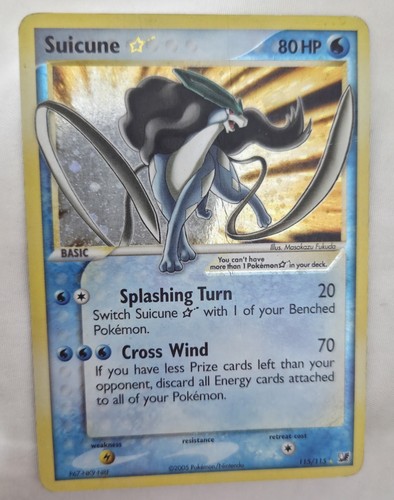 Pokemon suicune star 115 - suicune,