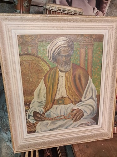 Tableau peinture huile - peinture, à