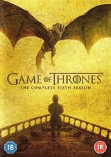 Game of Thrones: The Complete Fifth Season - Box Set, 5 DVDs in English & French