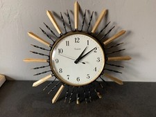 Pendule horloge en métal et