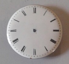 Cadran émaillé pour montre à gousset diamètre 39.5 mm    N° 52