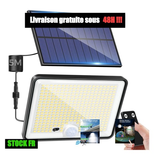 Projecteur solaire extérieur