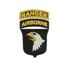 101st Airborne with Ranger Tab