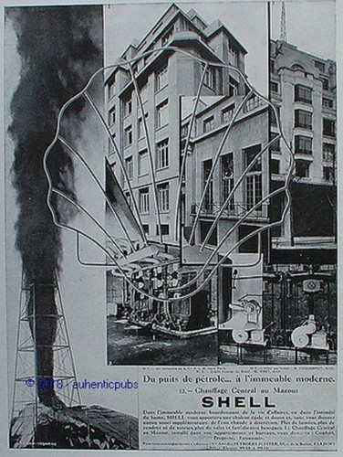 Publicite shell chauffage - publicite,