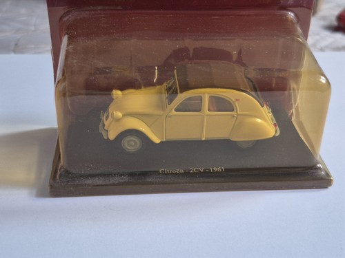 Voiture miniature citroën - citroën, 2cv