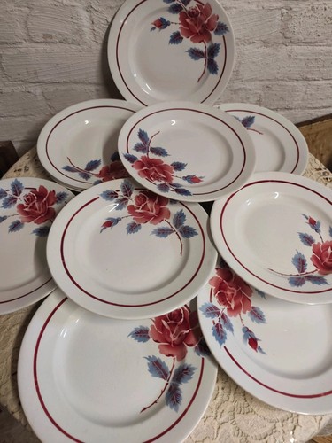 Lot assiettes demi creuses - lot, demi-creuses