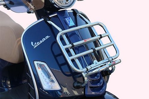 Porte bagages avant chrome - avant,