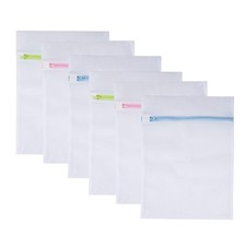 6 Pièces Sacs à Linge 40x30cm Filet de Lavage pour Protéger Vos Différents Ty...
