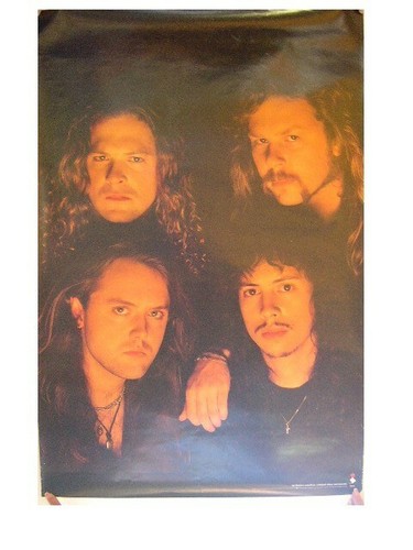 Affiche vintage metallica - affiche,