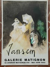 Jan Jansem affiche originale